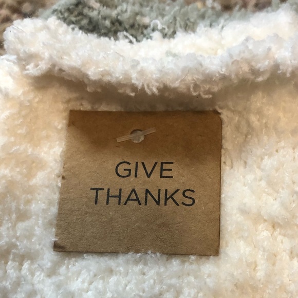 🆕 Rae Dunn GIVE THANKS Cozy Socks 3 Pack - Picture 5 of 12